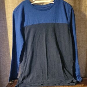 Urban Pipeline Blue Long Sleeve Tee